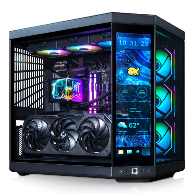 Holographic DeepCool Elite PC View 2